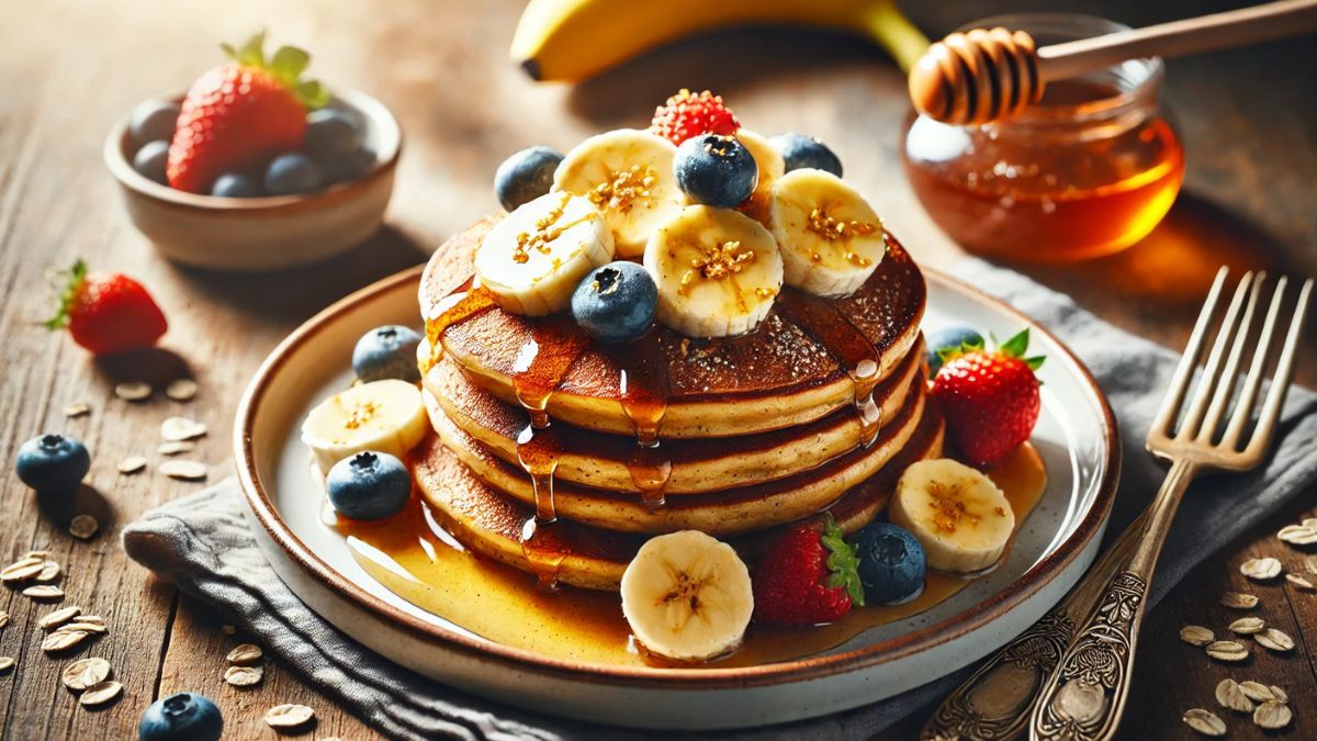Estos panqueques representan una opción natural y nutritiva, sin harinas refinadas ni azúcar agregada. Estos panqueques representan una opción natural y nutritiva, sin harinas refinadas ni azúcar agregada.