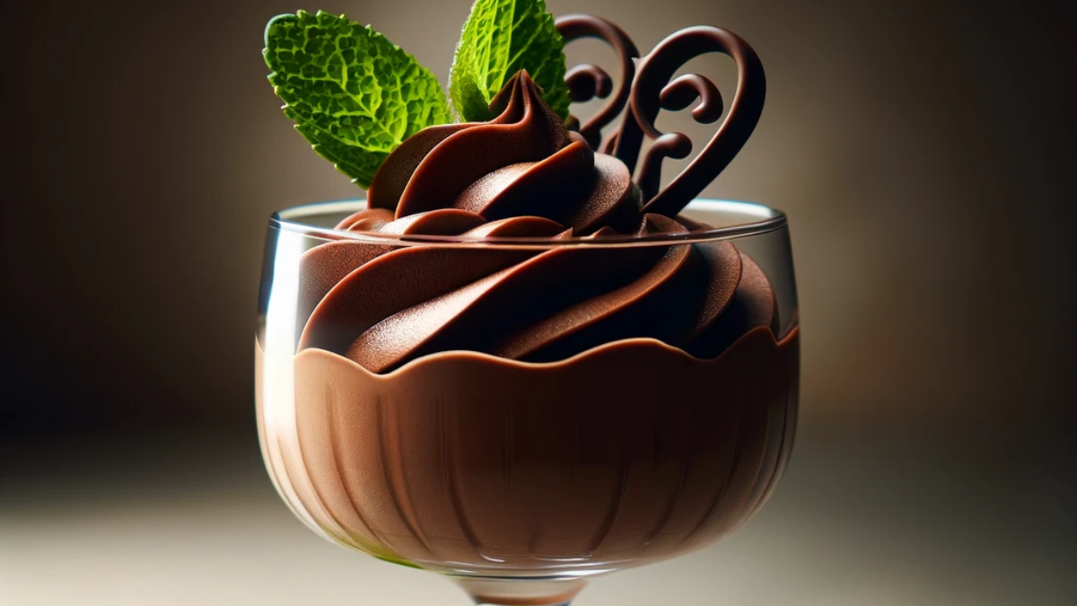 Mousse de chocolate amargo la receta para hacer el postre más delicioso