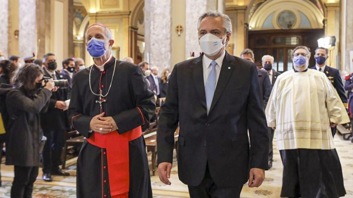 Alberto Fernández participa del Tedeum y no estará en el acto en Plaza