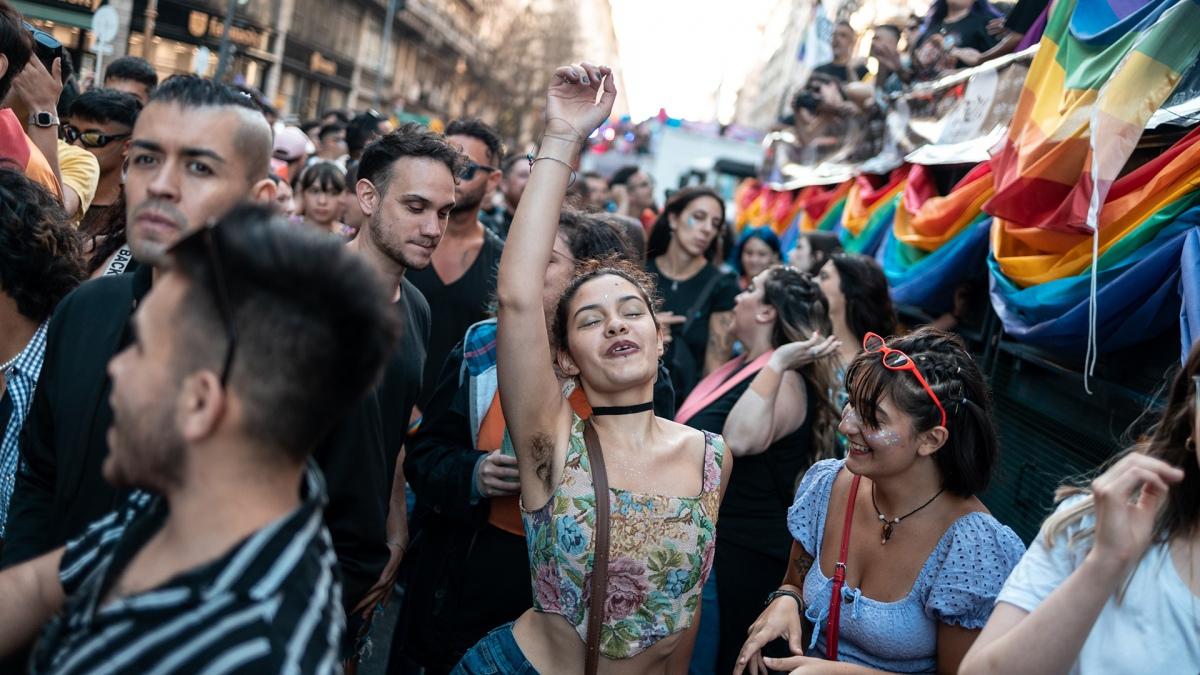 La Diversidad Y El Color Marcaron El Ritmo De La Marcha Del Orgullo En