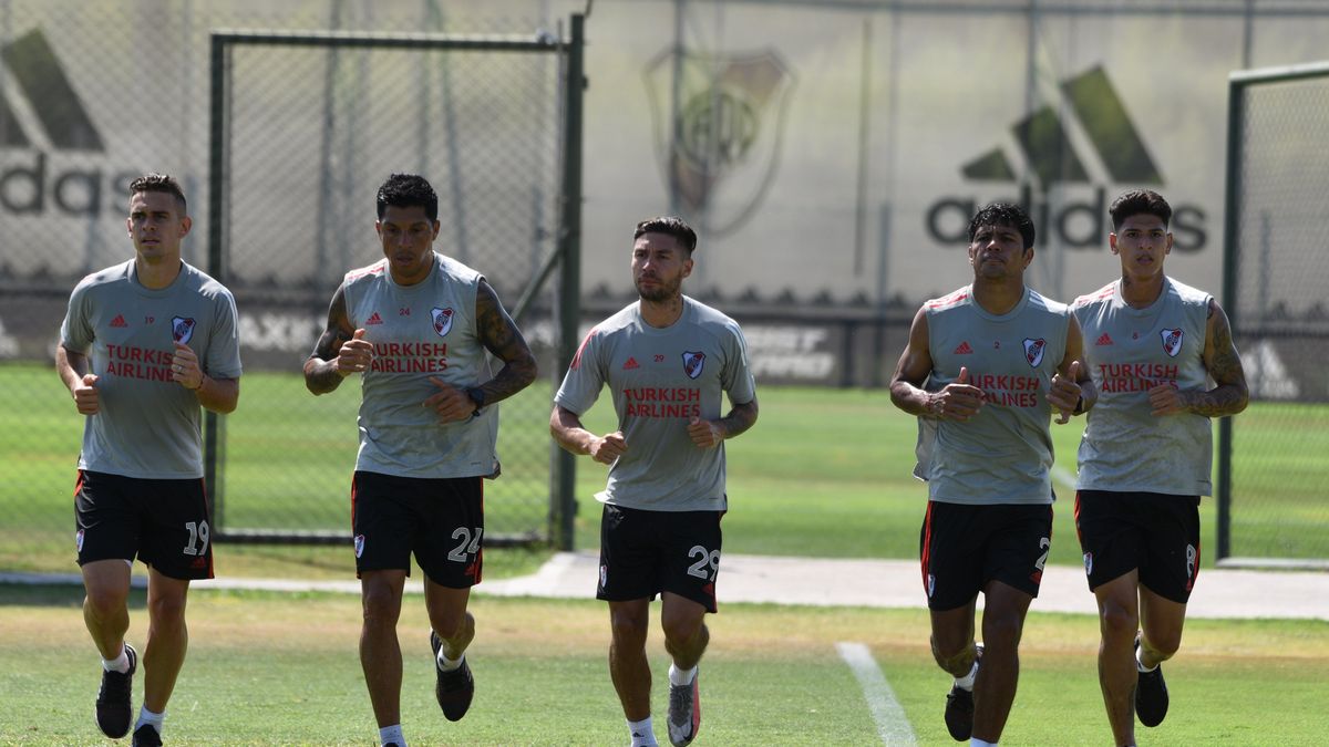 River Entrena Pensando En Boca Y En Palmeiras Por La Copa Libertadores