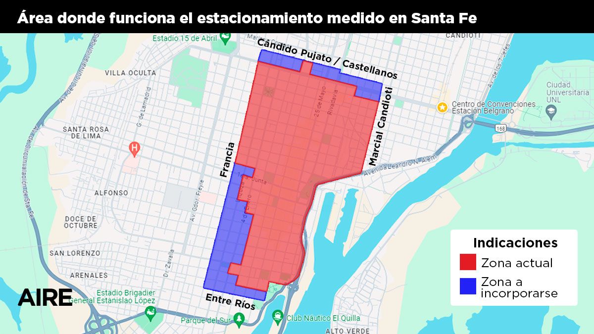 Atención santafesinos los cambios en el estacionamiento medido que