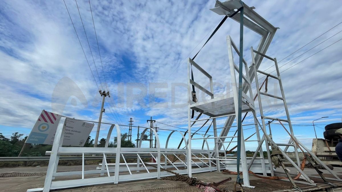 Puente Carretero Santa Fe Santo Tomé cómo es y para qué sirve la