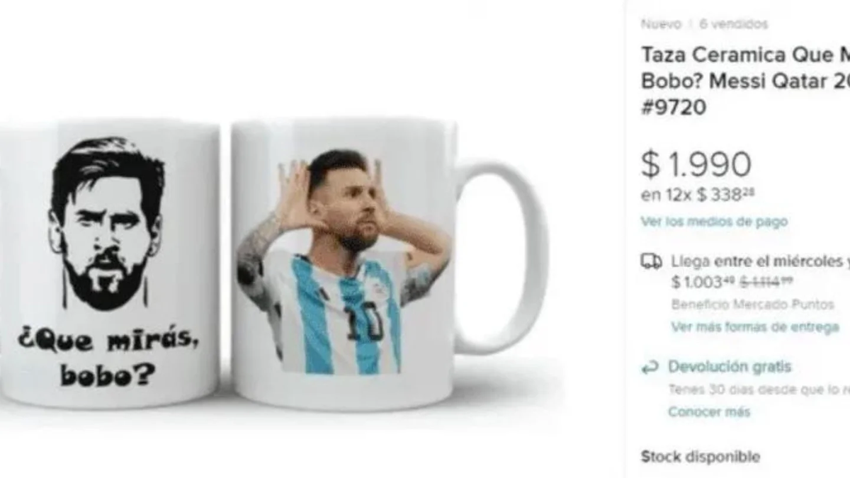 Qu Mir S Bobo Ya Se Venden Productos Con La Frase De Messi A Wout