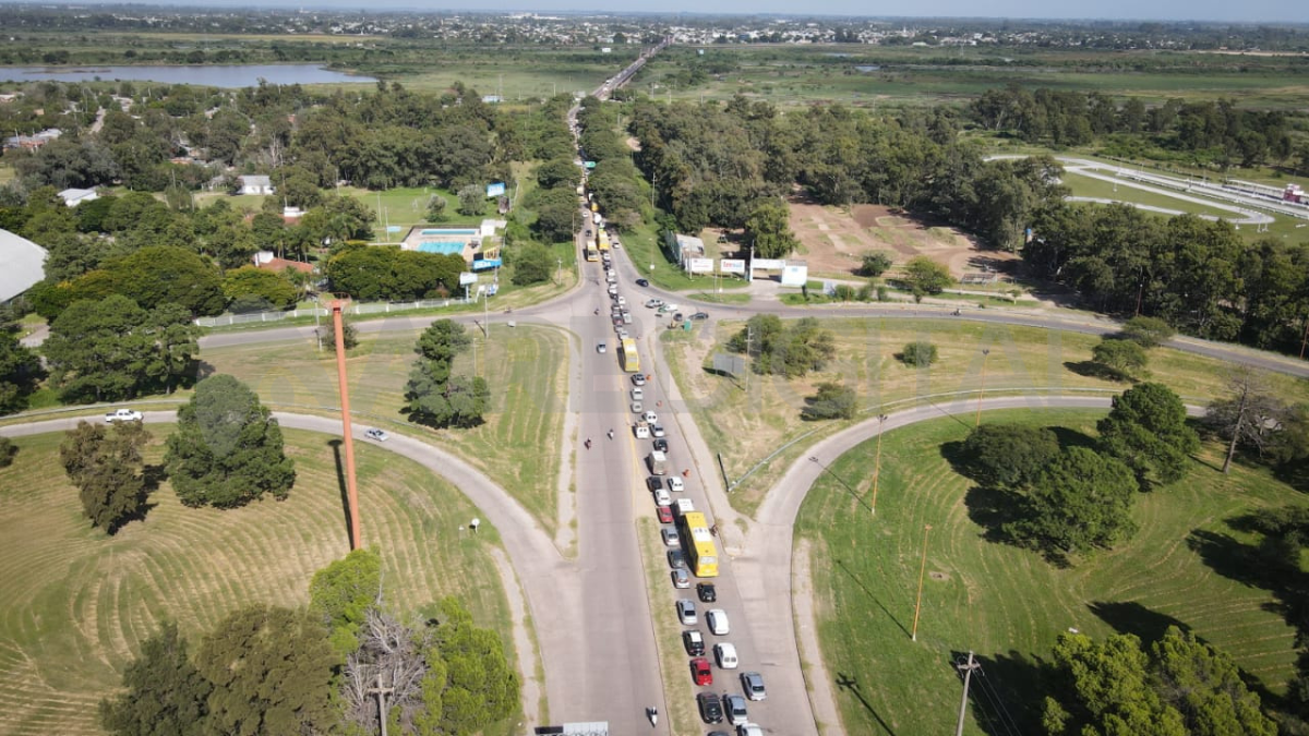 Puente Carretero Santa Fe Santo Tomé tras los trabajos de Vialidad se