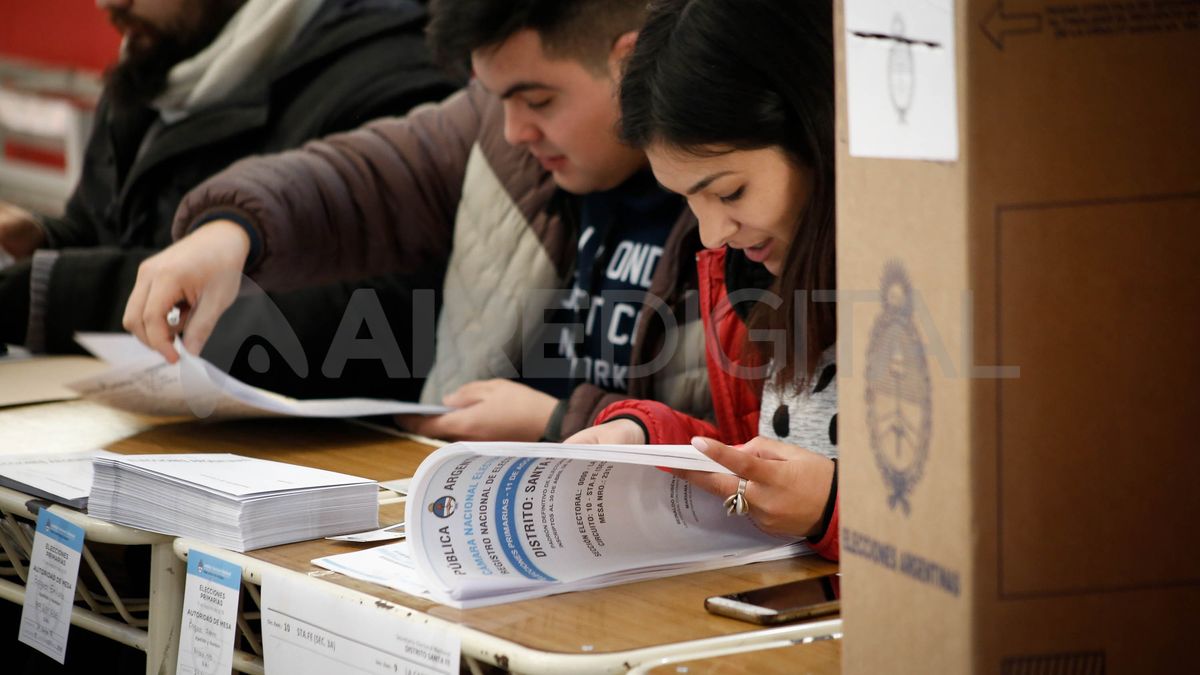 Elecciones Santa Fe 2023 en dos días se anotaron 3 500 voluntarios