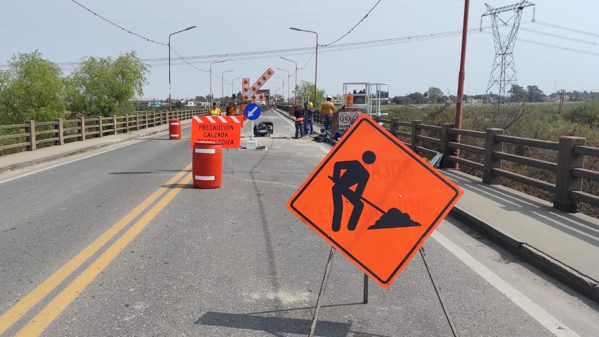 Los Trabajos En El Puente Carretero Santa Fe Santo Tom Continuar N