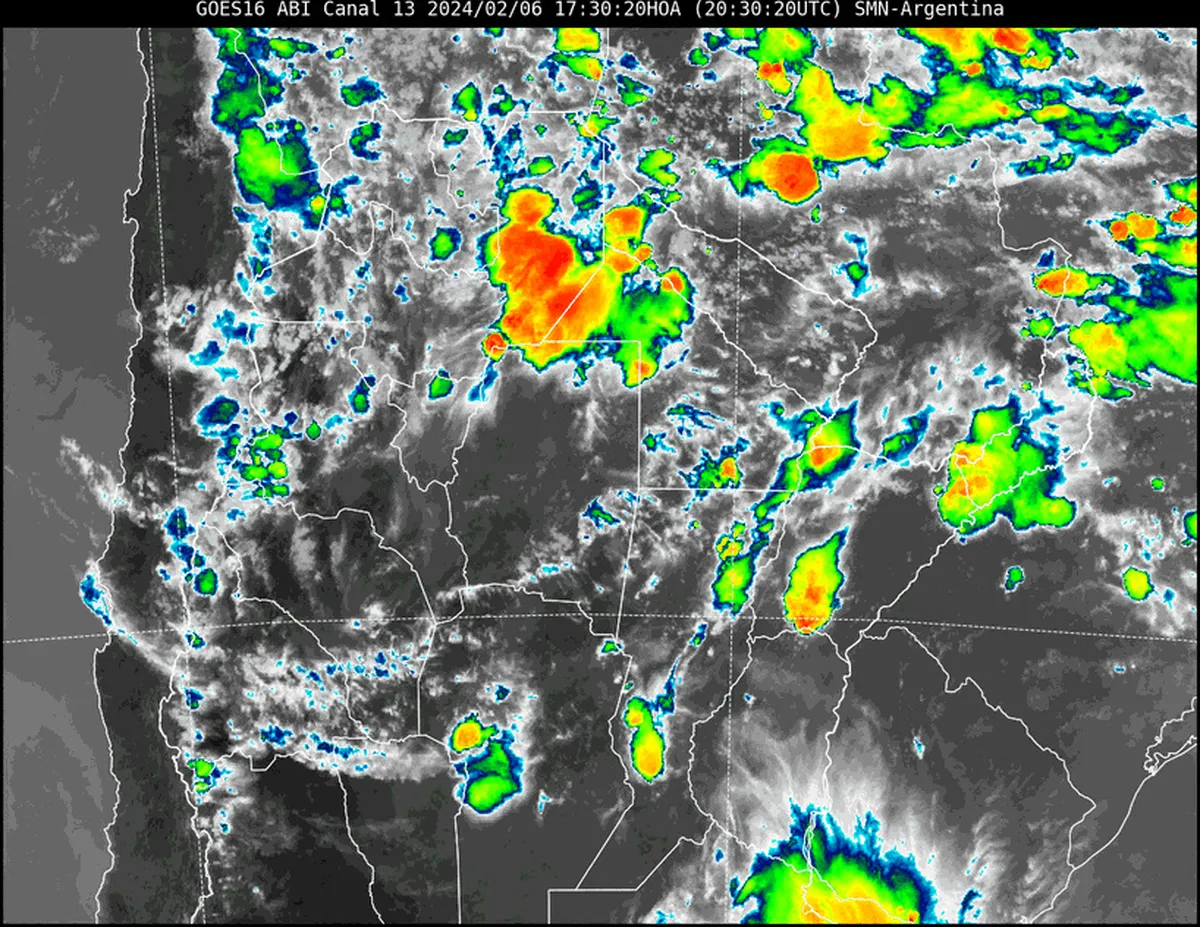 Advierten por posible caída de granizo viento y lluvia en Santa Fe