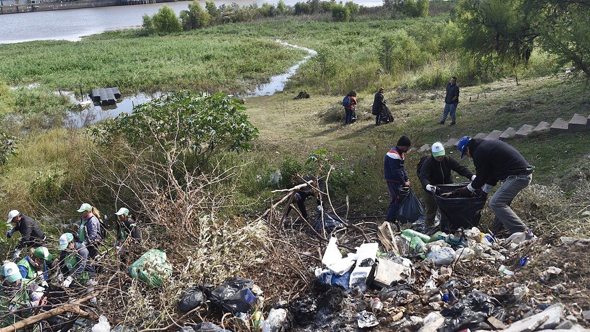 Alto Verde recolectaron una tonelada de residuos en solo tres días