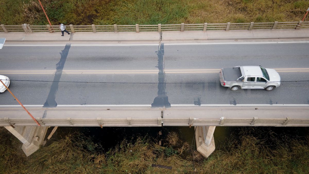 Grieta en el Puente Carretero Santa Fe Santo Tomé cómo serán y a qué