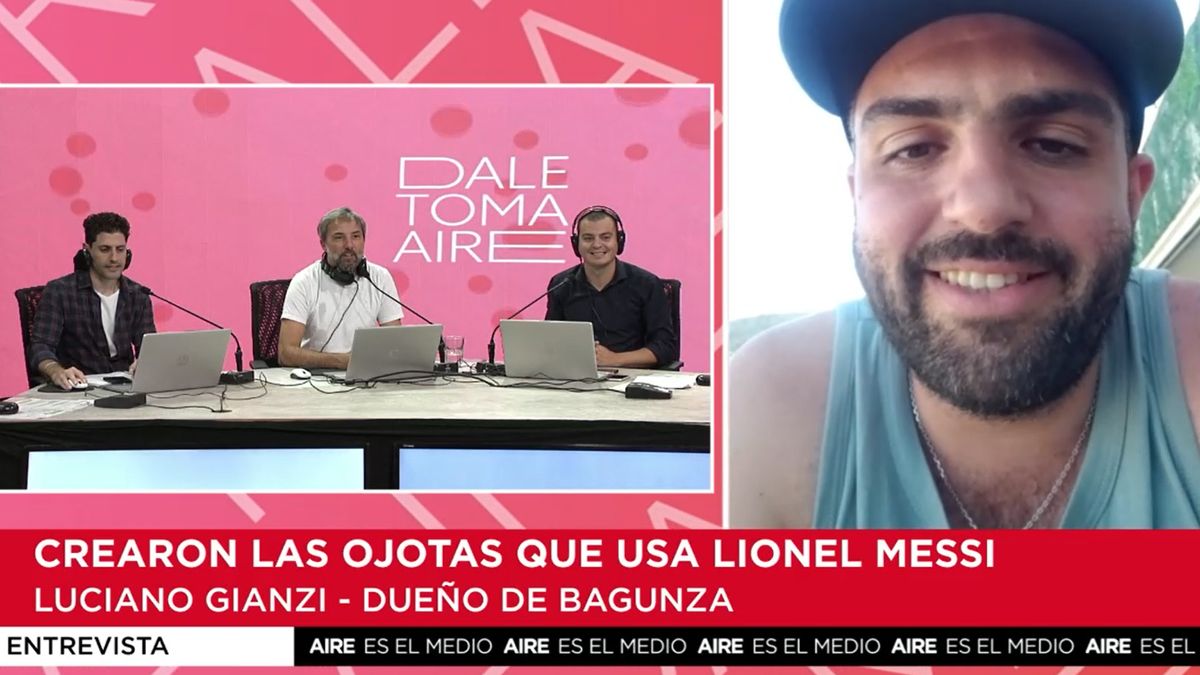 Habló el creador de la ojotas que usa Lionel Messi tras la foto de La