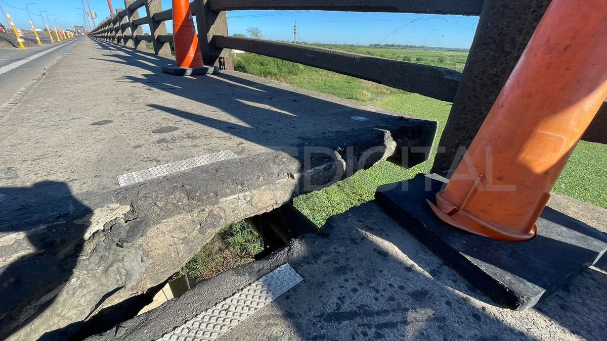 Puente Carretero Cortado La Municipalidad De Santa Fe Lleva Gastados