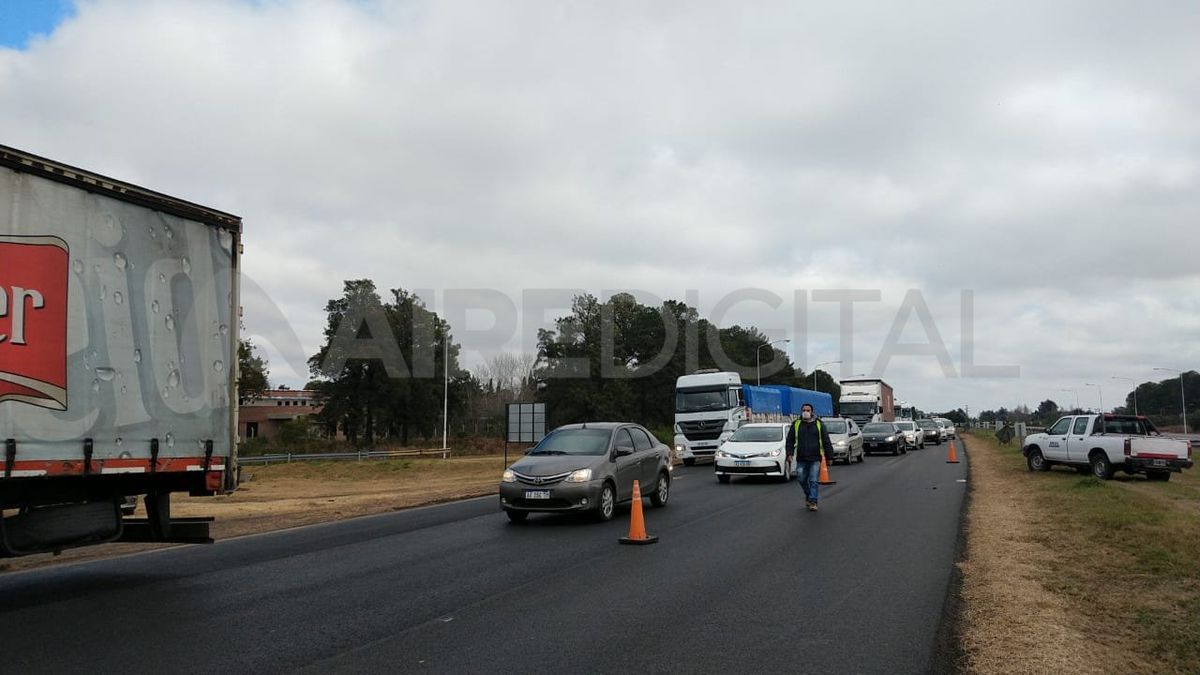 Atenci N Automovilistas Habr Cortes En La Autopista Rosario Santa Fe