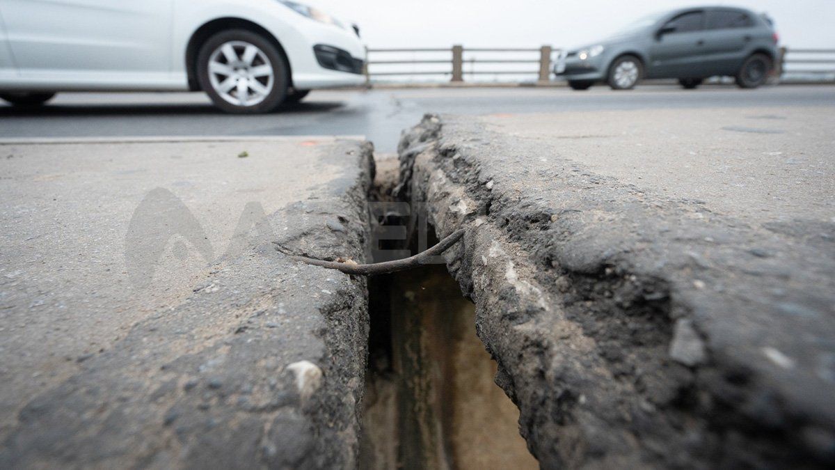 Grieta en el Puente Carretero Santa Fe Santo Tomé cómo serán y a qué