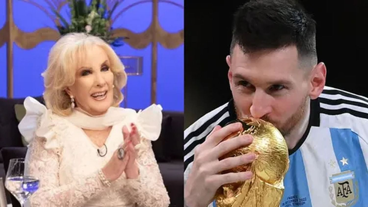 Messi Le Hizo Un Regalo A Mirtha Legrand Pero Ella No Se Lo Quedar