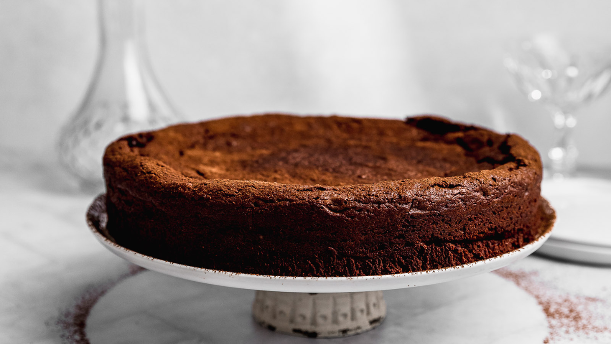 Receta de torta húmeda de chocolate sin harina cómo hacerla con el