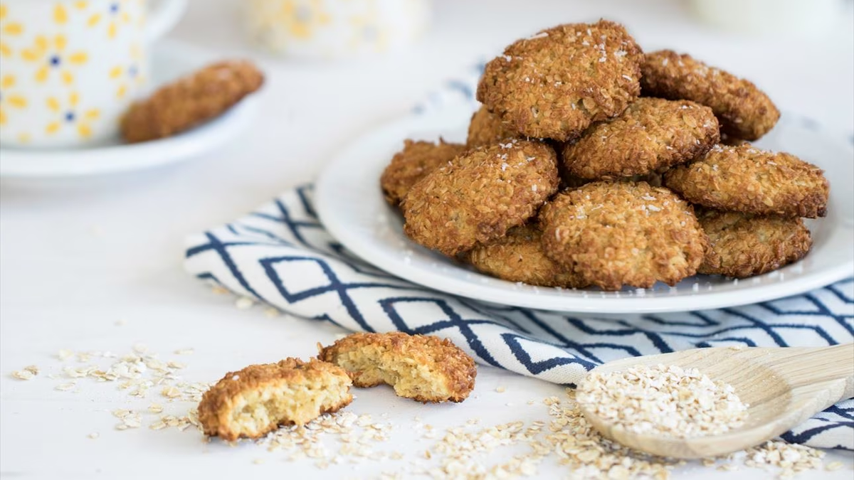 Galletitas de coco y avena la receta más sencilla y con pocos ingredientes