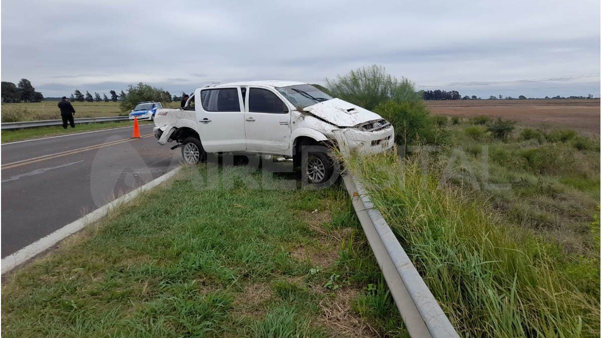 Reconquista Chocaron Y Abandonaron Una Camioneta Con Casi 500 Kilos De