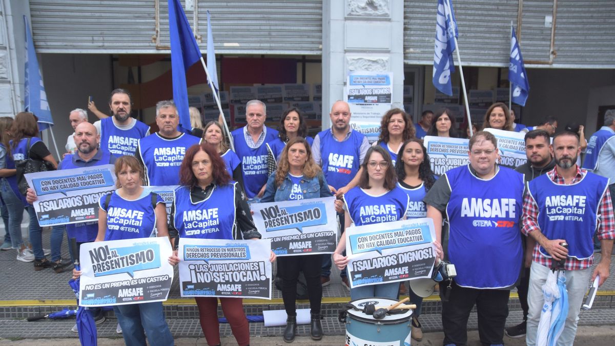 Los Docentes De Amsafe Y Sadop Se Adhieren Al Paro Nacional De Ctera Y