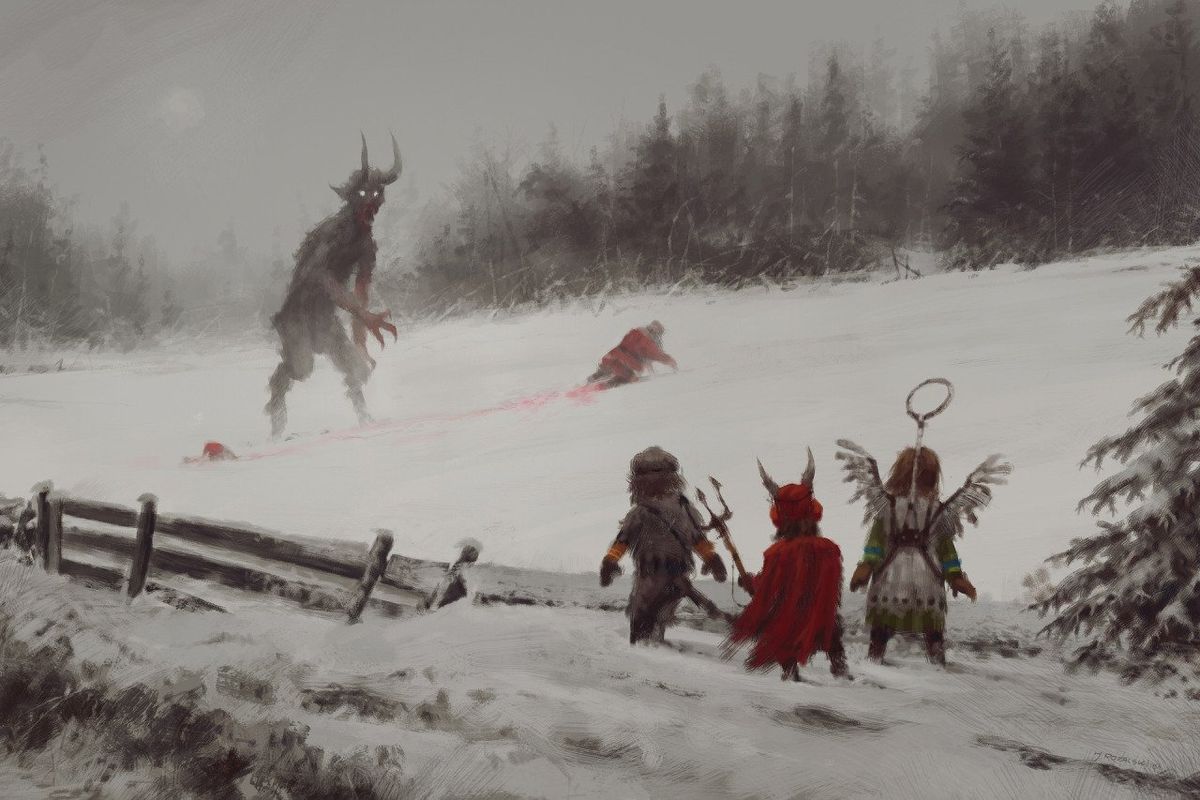 La Leyenda Del Krampus Historias De Terror Que Habitan Las Costumbres