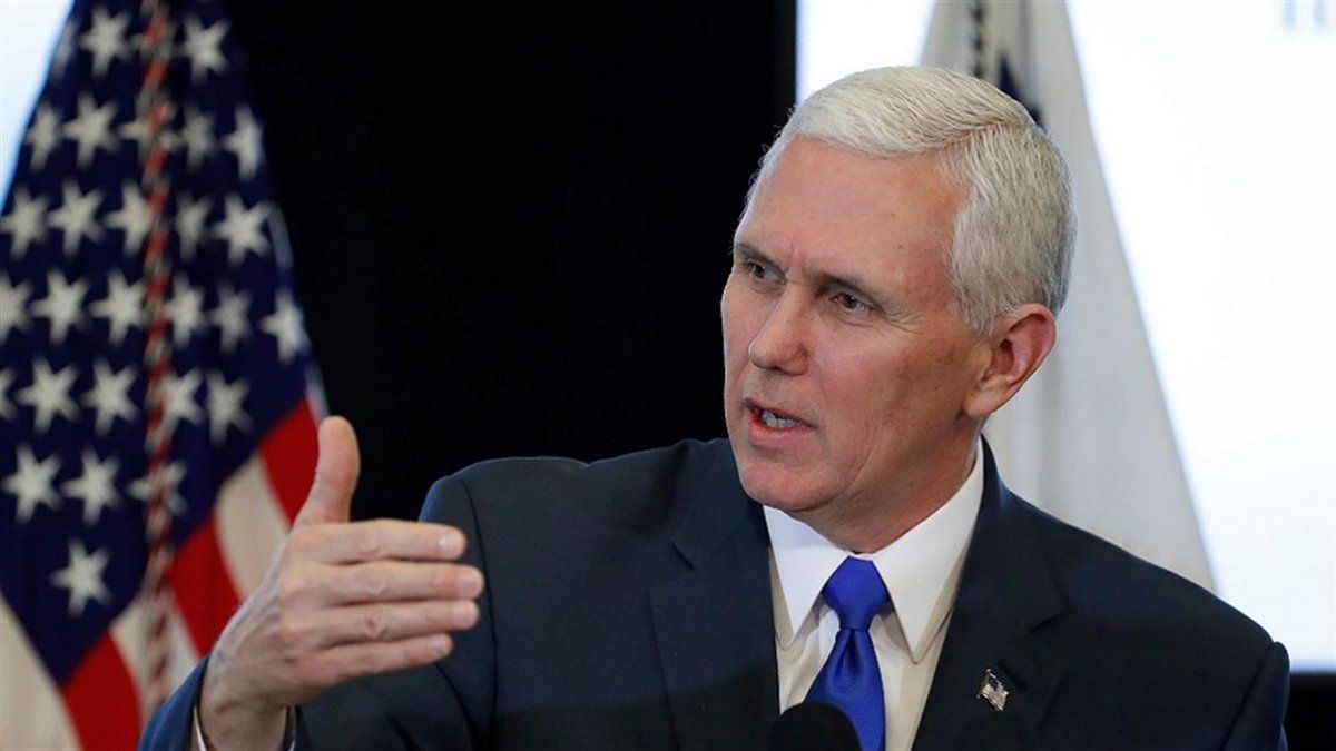 Mike Pence, el vicepresidente de Estados Unidos.