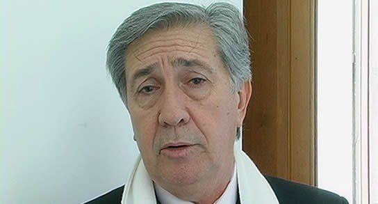 El senador peronista Raúl Gramajo, representante del departamento 9 de Julio.