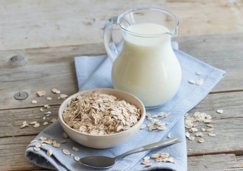 Leche vegetal de avena