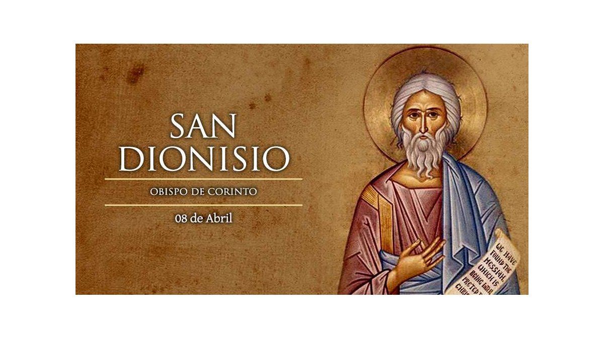 8 de abril San Dionisio, Obispo de Corinto