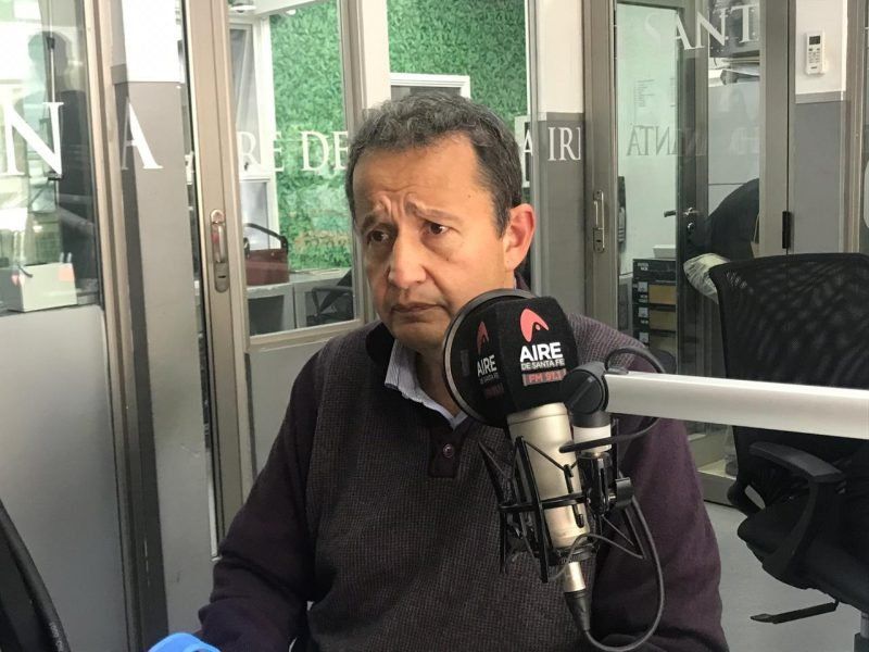 El diputado Carlos del Frade fue uno de los legisladores que presentó el proyecto impulsado por las entidades ambientalistas.