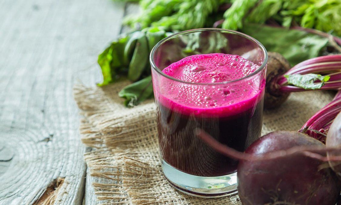 Licuado de remolacha natural
