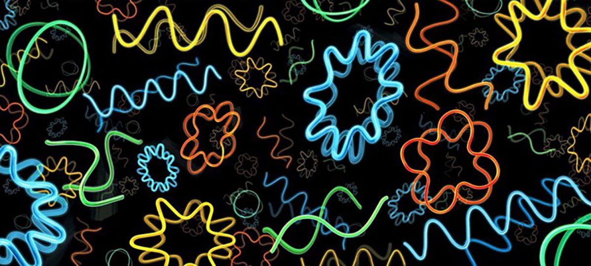 Según la teoría de cuerdas, en el nivel más fundamental, el mundo no está compuesto de partículas sino de pequeños hilos: las cuerdas.