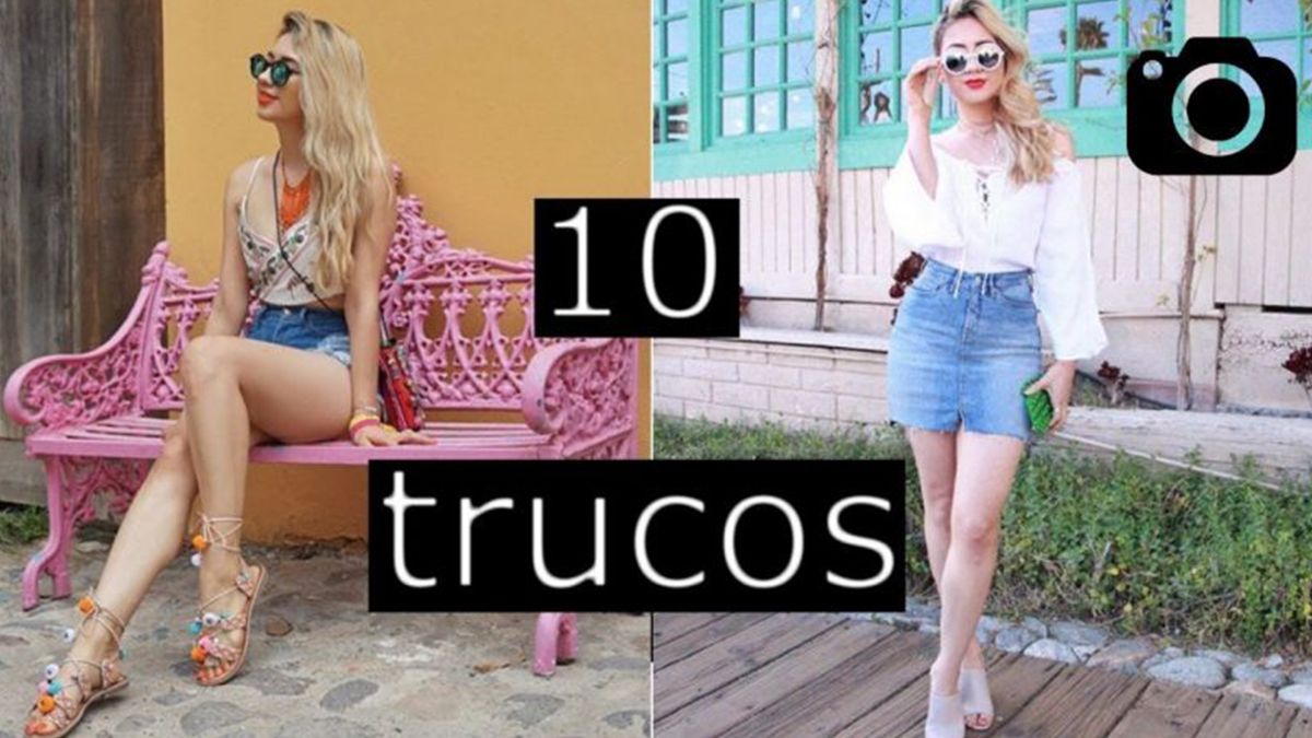 ‘Tutoriales’: en YouTube muchos dan tips para vernos “bonitos, delgados y altos” en las fotos