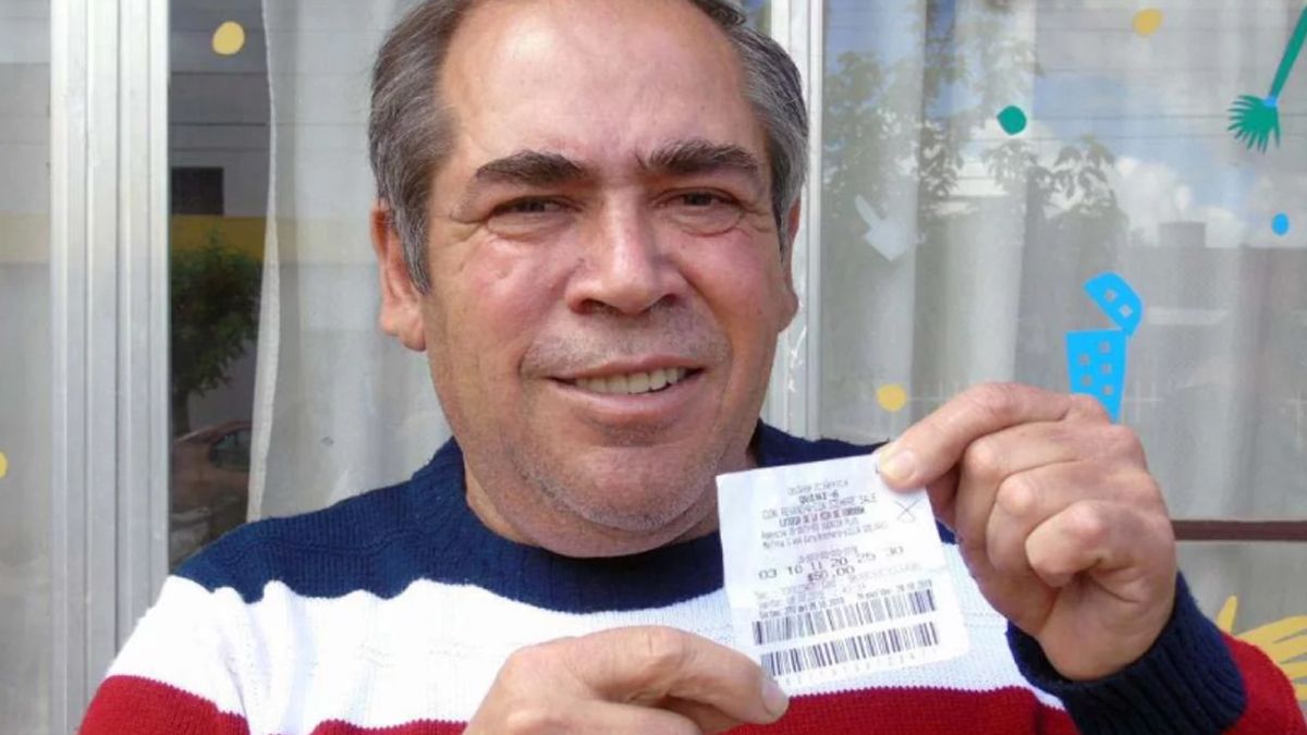 Eduardo Martí jugó el 03-10-11-20-25-30. Foto: La Voz.