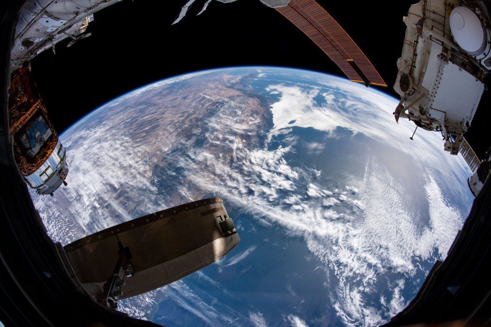 La Tierra desde la Estación Espacial Internacional.