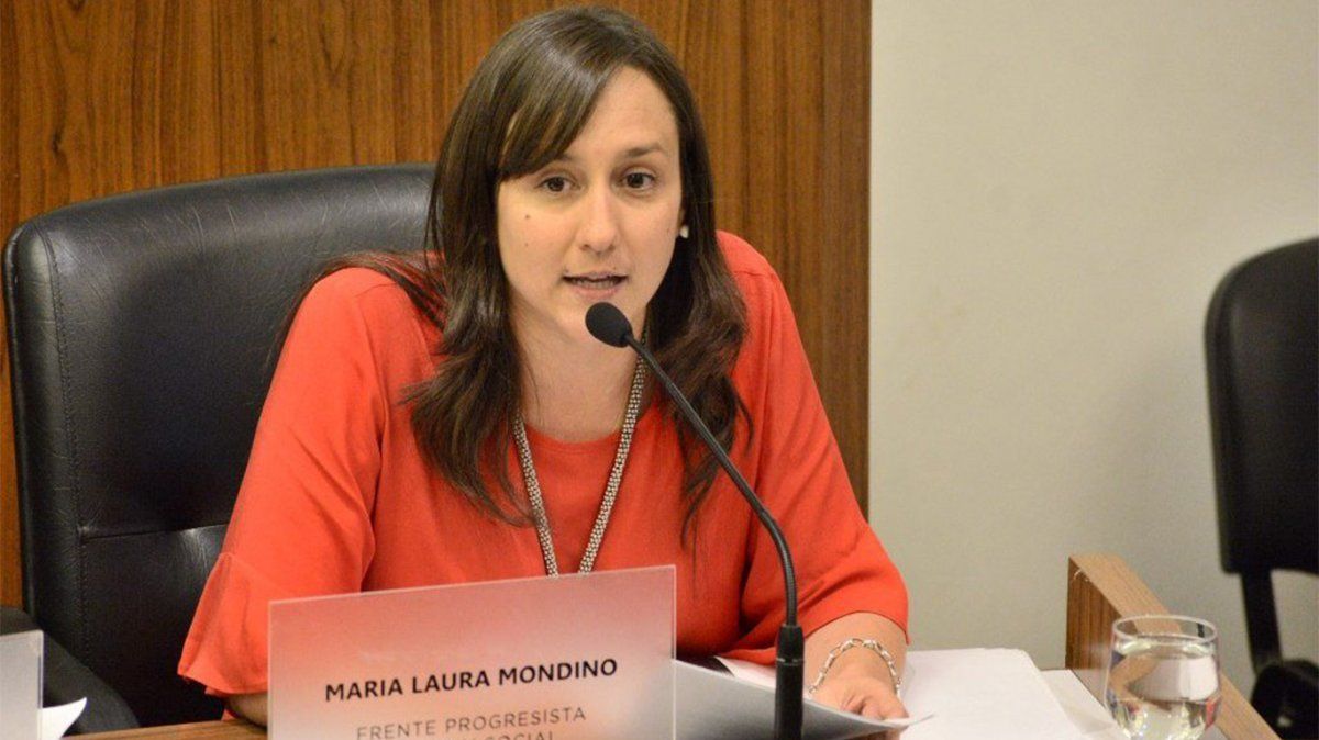 Laura Mondino, concejal del Frente Progresista Cívico y Social. 