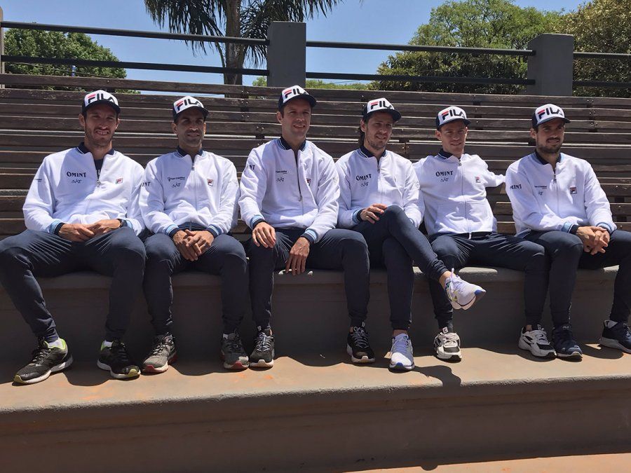 El equipo argentino de la Copa Davis 2019.