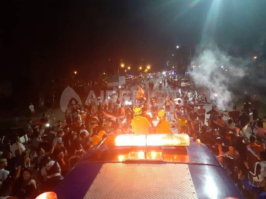 La gente de San Javier recibió a Jorge Nini