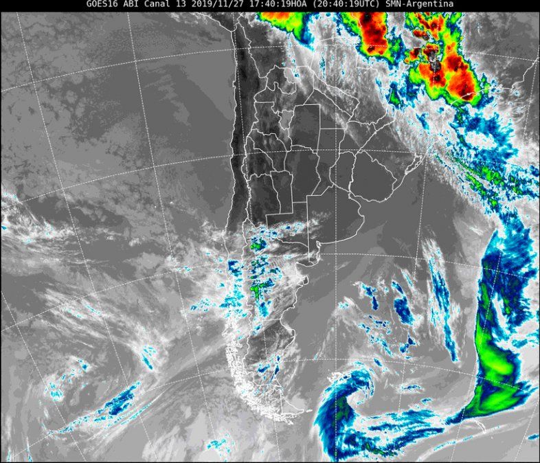 Imagen satelital.