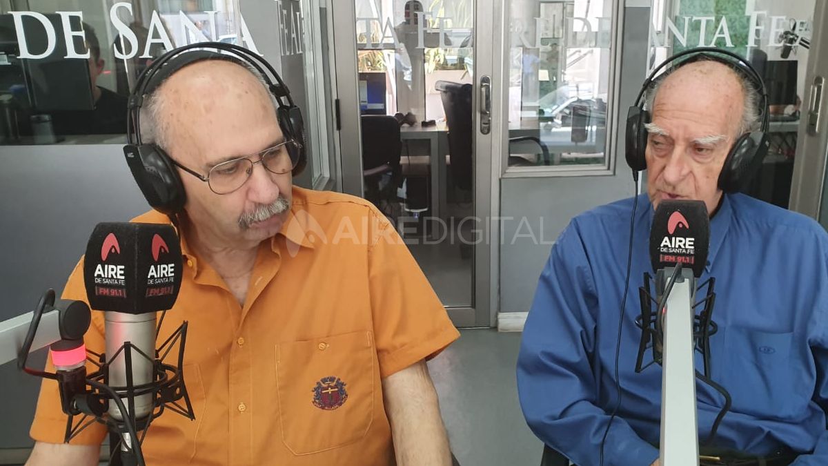 Héctor Micheloud y Luis Sotes.