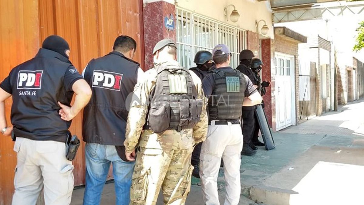 El momento en que la PDI y TOE hicieron un allanamiento para desmembrar la banda de "Pastelito".