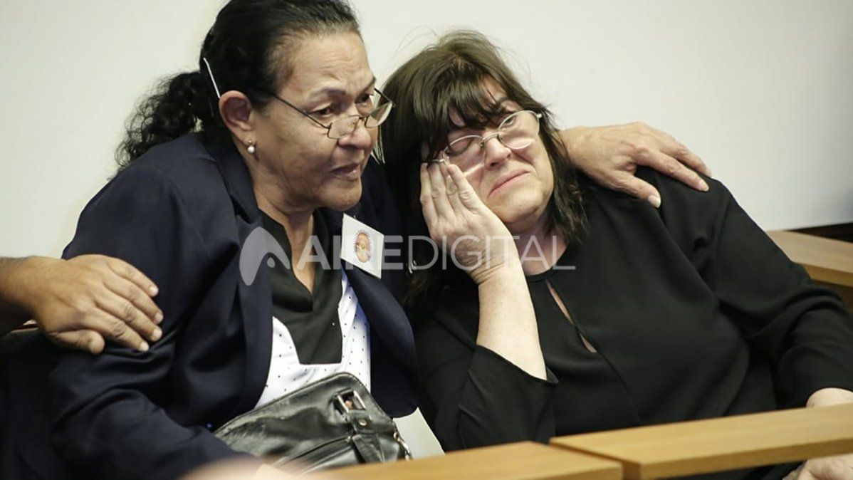 Graciela Brondino, la mamá de Marianela, durante la sentencia a uno de los acusados por el asesinato de su hija.