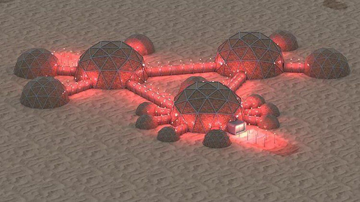 La base que diseñó Giulia Bassani que forma parte del proyecto de ingeniería con el que ganó un concurso en el 2016.