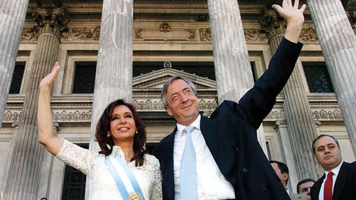 Asunción de Cristina Kirchner en 2007.