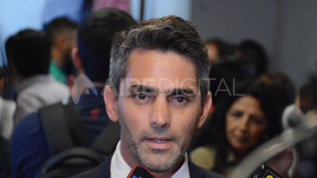 Juan José Saleme le respondió a Pignata durante la sesión.