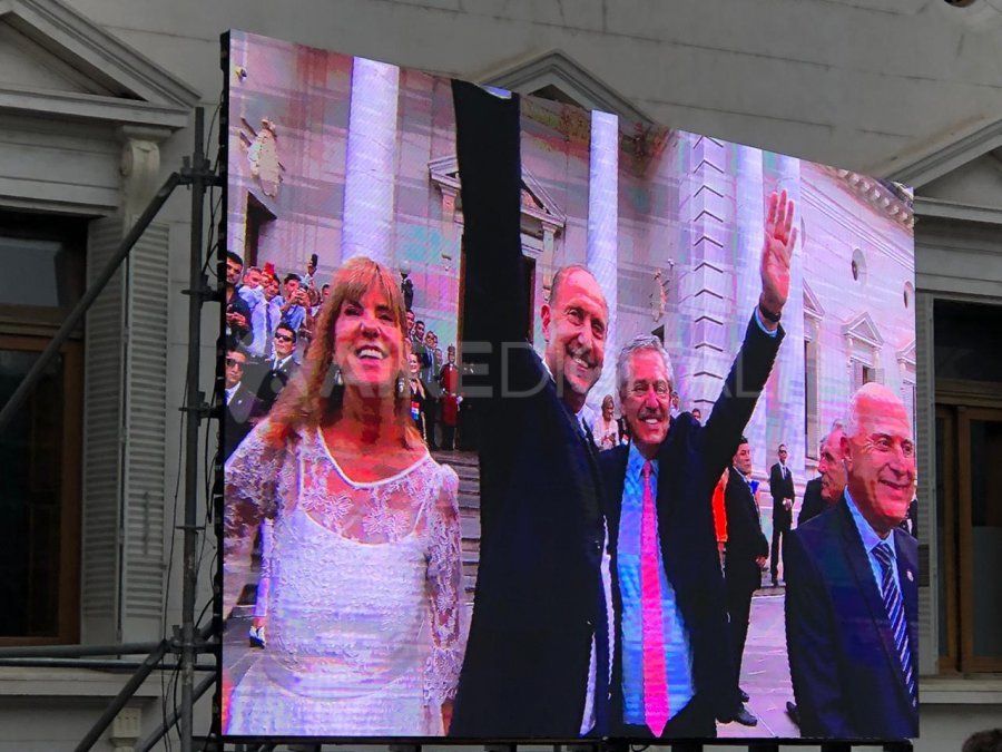 El presidente Alberto Fernández acompañó al nuevo gobernador de Santa Fe El presidente Alberto Fernández acompañó al nuevo gobernador de Santa Fe