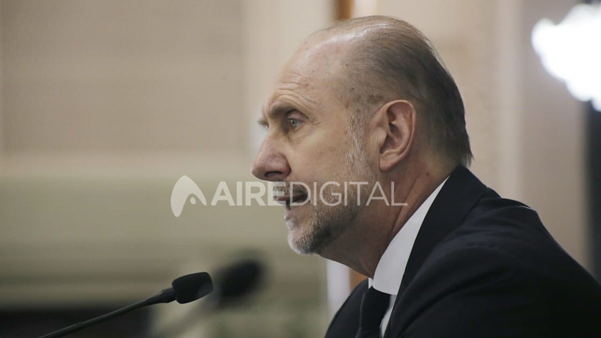 Omar Perotti dio su primer discurso como gobernador de Santa Fe Omar Perotti dio su primer discurso como gobernador de Santa Fe