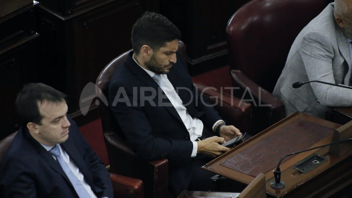 Omar Perotti dio su primer discurso como gobernador de Santa Fe Omar Perotti dio su primer discurso como gobernador de Santa Fe