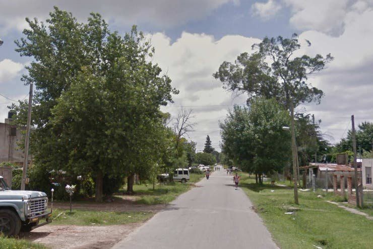 La zona donde los perros atacaron al niño de tres años.