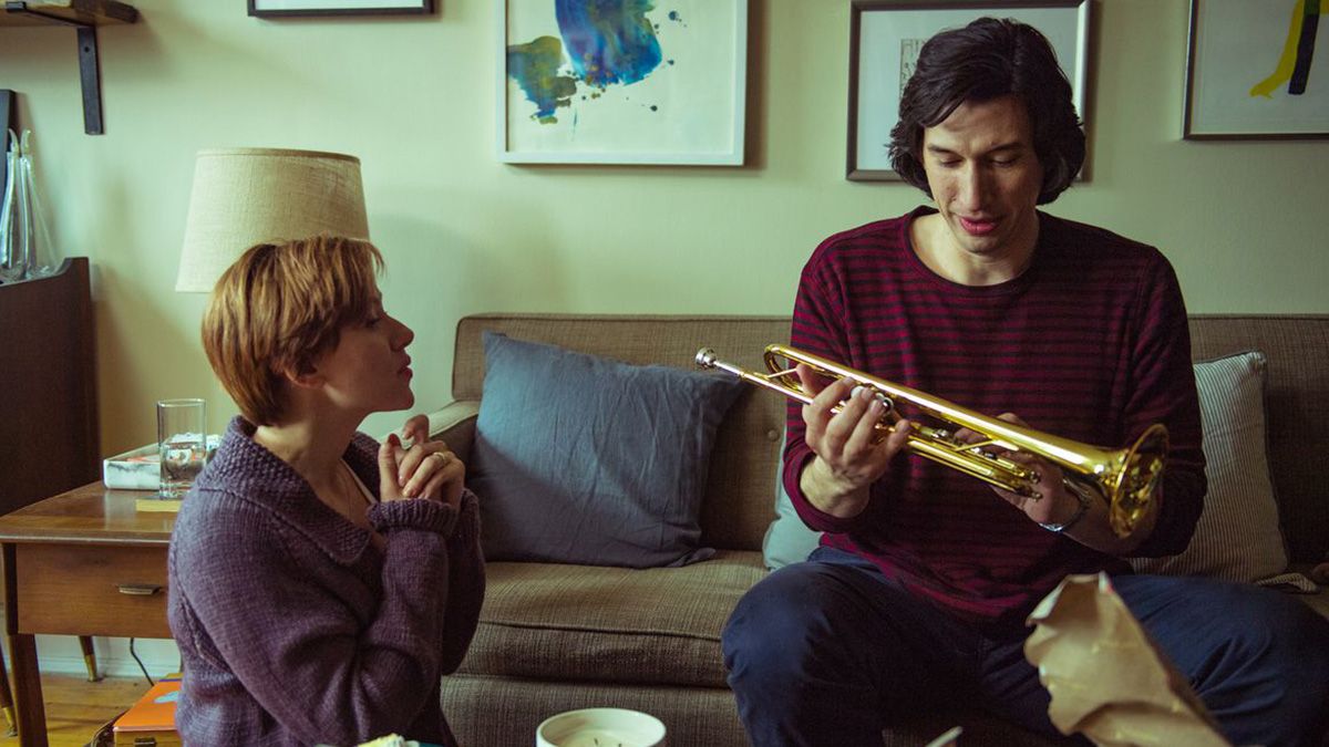 Scarlett Johansson y Adam Driver en una de las escenas de Historia de un Matrimonio.