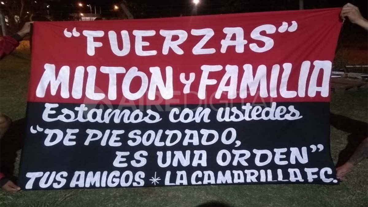 Los amigos de Milton unidos por la recuperación del joven